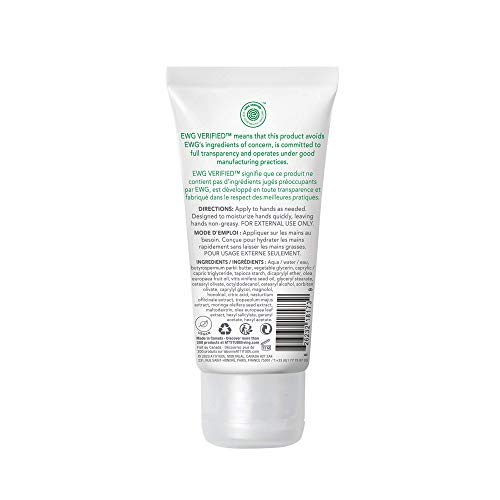 ATTITUDE Hand Cream, EWG Verified, Hypoallergenic, Plant and Mineral-Based Ingredients, Vegan and Cruelty-free Beauty and Personal Care Products, Olive Leaves, 75 ml