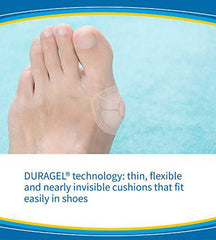 Dr. Scholl's BUNION CUSHION with Duragel Technology, 5ct. Cushioning Protection Against Shoe Pressure and Friction That Fits Easily in Any Shoe For Immediate and All-Day Pain Relief