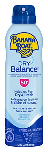 Banana Boat Dry Balance Sunscreen Spray, SPF 50+, 170g