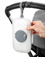 Skip Hop On-The-Go Wipes Dispenser, Grab & Go, Grey