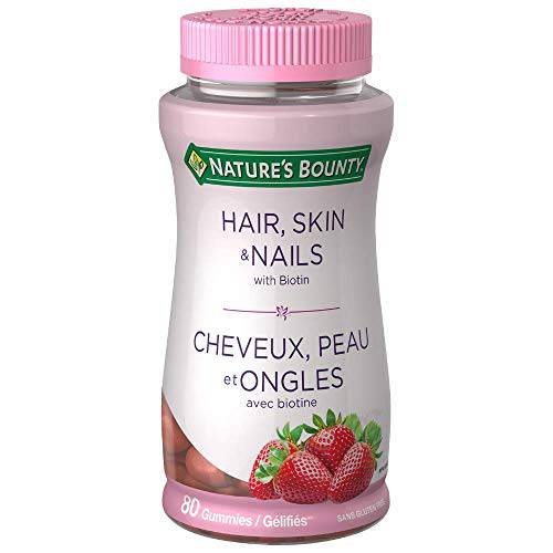 Hair, Skin & Nails with Biotin Supplement Gummies