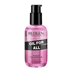 Redken Hair Oil, Oil for All Multi Benefit Hair Oil Anti-Frizz, Reduces Blow Dry Time, Invisible, Lightweight, Shine, Seals In Moisture, For All Hair Types, 100 ML