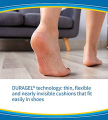 Dr. Scholl's BLISTER CUSHION with Duragel Technology, 6ct. Heal and Prevent Blisters with Cushioning that is Water and Sweat-Resistant, Thin, Flexible and Nearly Invisible
