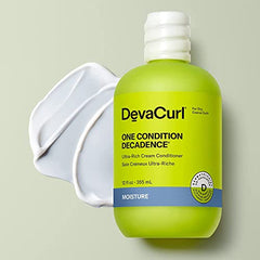 DevaCurl One Condition Decadence, Ultra-Rich Cream Conditioner, 355mL
