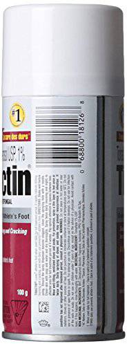 Tinactin Aerosol Powder, Antifungal treatment, 100 g