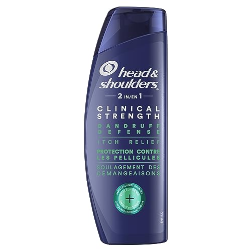 Head & Shoulders 2-in-1 Shampoo & Conditioner Clinical Strength Dandruff Defense Intensive Itch Relief, 400 mL