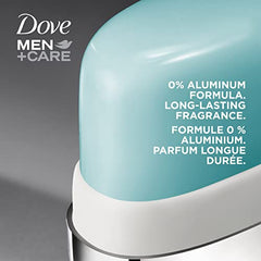 Dove Men+Care Ultimate 0% aluminum Refillable Deodorant Kit for long-lasting freshness Clean Touch deodorant for men with 48h odour protection 32 g pack of 2