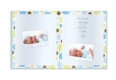 Lil Peach Train Baby Five Year Memory Book Photo Journal, Cherish Every Precious Moment Of Your Babys First Years, Blue