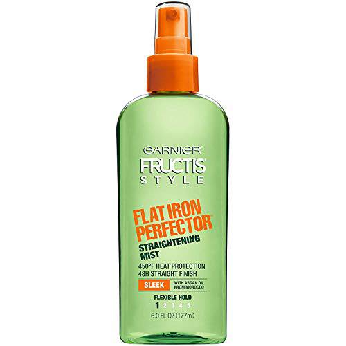 Garnier Fructis Style Sleek & Shine Flat Iron Perfector Straightening Mist, 177 ML - Zecoya