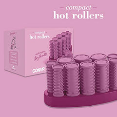 Conair Instant Heat Compact Hot Rollers; Pink