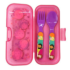 Kids Travel Cutlery Set (Disney Princess)