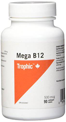 Trophic Mega B12 (Yeast Free), 90 Count