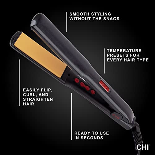 CHI PRO G2 Digital Titanium Infused Ceramic 1" Straightening Hairstyling Iron