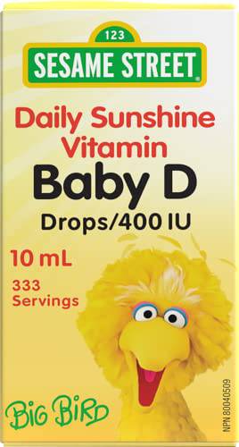 Daily Sunshine Vitamin Baby D 400IU - Zecoya