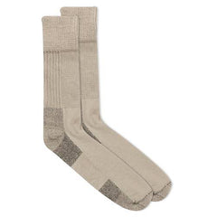 Dr. Scholl's Men's Advanced Relief Blisterguard Socks - 2 & 3 Pair Packs - Non-Binding Cushioned Moisture Management, Khaki, 7-12