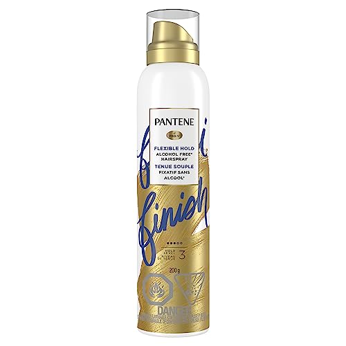 PANTENE Pro-V Flexible Hold Alcohol Free* Level 3 Hairspray, 200g