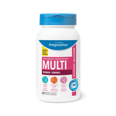 Progressive Adult Multivitamin for Women 60 Count, With Maca