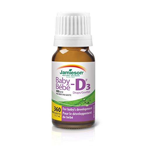 Baby-D - 400 IU Vitamin D3 Droplets, 11.7 ml (Pack of 1)