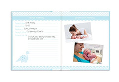 Lil' Peach Dream Big Wordplay Baby Memory Book, Blue (Model number: 92271)