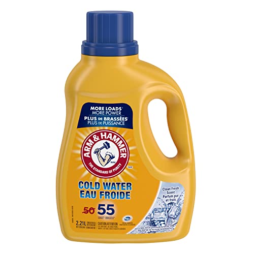 Arm & Hammer Cold Water Liquid Laundry Detergent Clean Fresh Scent - Zecoya