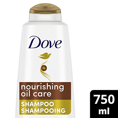 Dove Nourishing Oil Care Shampoo with Bio-Nourish Complex controls frizz and nourishes hair 750 ml