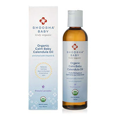 Shoosha Calm Baby Calendula Oil, Lavender Vanilla, 118.3 ml (Pack of 1)