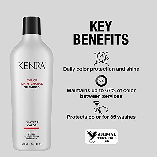 Kenra Color Maintenance Shampoo/Conditioner | Protect Color | All Hair Types | Shampoo, 33.8 FL OZ