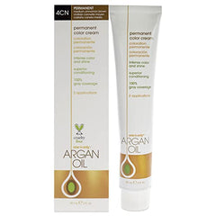 One n Only Argan Oil Permanent Color Cream - 4CN Medium Cinnamon Brown Hair Color Unisex 3 oz