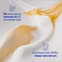 NIVEA Nourishing Body Milk | 48H Smoother Skin, 625ml (Packaging May Vary)