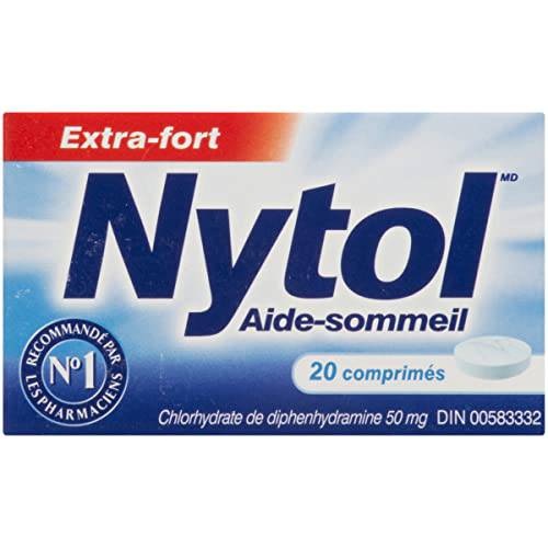 Nytol One-A-Night Tablets - 20 Count - Fast and Effective Nighttime Sleep Aid