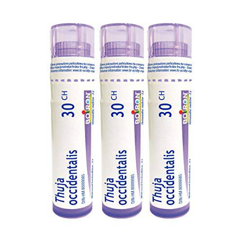 Boiron Thuja occidentalis 30CH, Homeopathic medicine 3 count