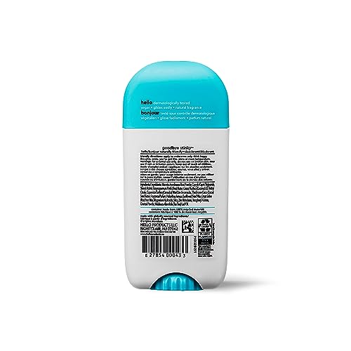 Hello clean + fresh deodorant with charcoal, 73 g