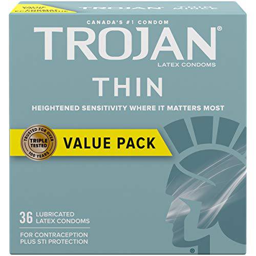 Thin Lubricated Condoms