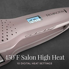 Remington Wet2Straight Flat Iron with Ceramic + Titanium Plates, S7330A, 1 3/4 Inch