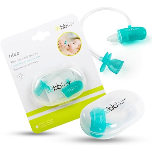 bblüv – Nöze – Filter-Free Baby Nasal Aspirator, Nose Sucker, Nose Cleaner for Newborns and Toddlers