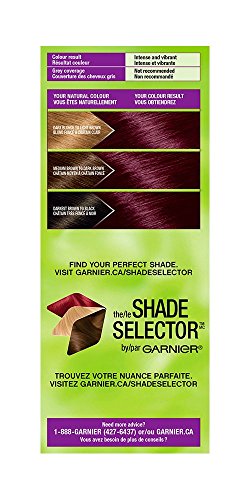 Garnier Nutrisse Ultra Color, Permanent Hair Dye, 426 Deep Purple, Vibrant Colour, Silky and Smooth Hair Enriched With Avocado Oil, 1 Application