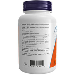 NOW Supplements Ultra Omega-3 1,000 mg Softgels, 90 Count