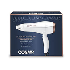 Conair 1875 Watt Double Ceramic Hair Dryer with Ionic Conditioning