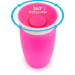 Munchkin 10oz Miracle 360 Sippy Cup - Pink