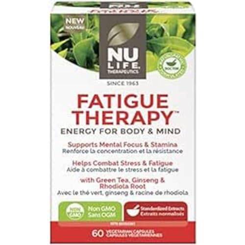 NuLife Therapeutics by NuLife Vitamins Fatigue Therapy - Energy for Body & Mind, 60 Count