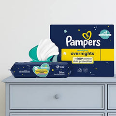 Diapers Size 6, 42 Count - Pampers Swaddlers Overnights Disposable Baby Diapers, Super Pack (Packaging & Prints May Vary)