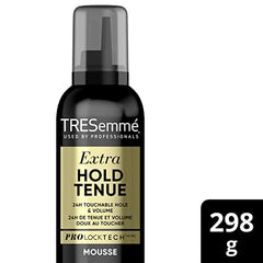 TRESemmé Extra Hold Hair Mousse with Pro Lock Tech™ for 24H touchable hold and volume boost 298 g