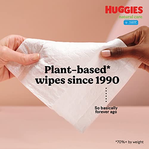 Baby Wipes, Huggies Natural Care Refreshing, SCENTED, Hypoallergenic, 1 Flip-Top Pack, 56 Count