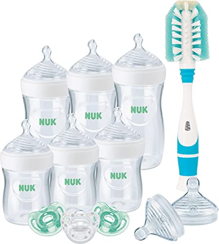NUK Simply Natural Newborn Gift Set, 0+ Months, Amazon Exclusive (12-Piece Set)