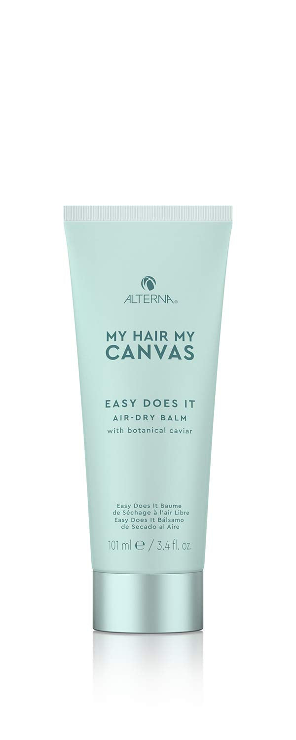Alterna My Hair My Canvas Easy Does It Air Dry Balm, 101 mL | Lightweight, Frizz Control Helps Enhance Natural Styles | Vegan | Sulfate & Paraben Free