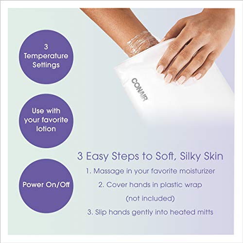 True Glow by Conair Heated Beauty Hand Mitts