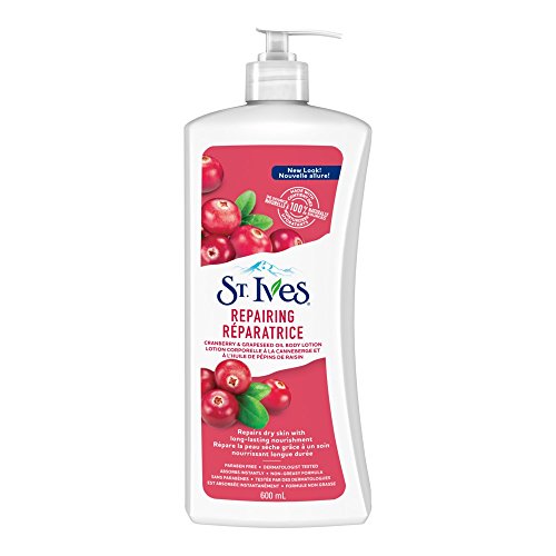 St. Ives Body Lotion Cranberry Seed + Grape Seed Oil 600ml