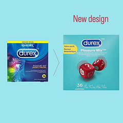 Durex Pleasure Mix Value Pack Condoms