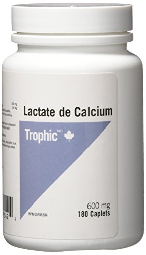 Trophic Calcium Lactate, 180 Count