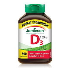 Jamieson Vitamin D 1,000IU 500 Tablets